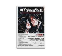 Three Cheers For Sweet Revenge by My Chemical Romance Album Posters Aesthetic Wall Art Decorative Painting Poster Decor Vintage Canvas for Living Room Bed Room 16x24inch(40x60cm) Unframe-style