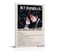 Three Cheers for Sweet Revenge-My Chemical Romance Poster Canvas Oil Painting Canvas Art Poster Home Hanging Painting Bar Art Interior Wall Decoration PosterFrame-style16x24inch(40x60cm)