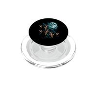 Three Chihuahuas Under Moon Canine Night Scene PopSockets PopGrip for MagSafe
