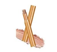 Three-color eyeshadow stick, portable shimmery eyeshadow, long-lasting and smudge-proof, waterproof formula, a must-have for everyday makeup.