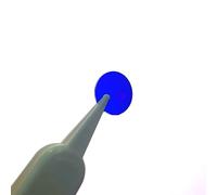 Three colors blue green red filters with size diameter 36mm narrow band pass filter glass