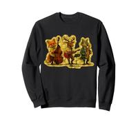 Three Cool Jazz Musicans - Fox Deer Wolf 1 - Fan Fun Sweatshirt