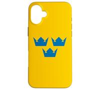 THREE CROWNS TRE KRONOR SWEDEN SYMBOL SWEDISH EMBLEM Case for iPhone 16 Plus