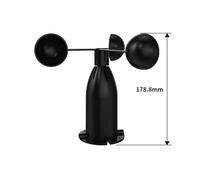 Three-Cup All-Aluminum Alloy high-Precision Wind Speed and Direction Sensor Measuring Instrument Image Monitoring RS485 Output(Wind Speed,0-10V)