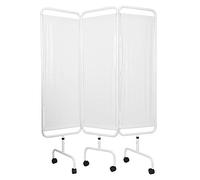 Click Medical Three-Paneled Privacy Medical Curtain Screen Foldable Emergency Divider Monitoring Screen - 1 Screen