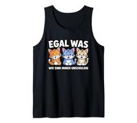 Three cute Cats - EGAL WAS WIR SIND IMMER UNSCHULDIG 1 Tank Top