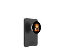 Three Cute Cats Fall Tree Pumpkins Thanksgving Pilgrim Lover PopSockets PopWallet for MagSafe