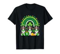Three Cute Cavalier King Charles Spaniels St. Patrick's Day T-Shirt