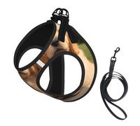 Three Cute Little Dogs Dog Harness - Equipped with Reflective Straps and Quick Release Buckles - Suitable for Small Cats and Dogs