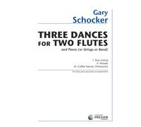 Three Dances for Two Flutes: And Piano (or Strings or Band