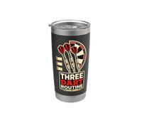 Three Dart Routine Throw Setup Stainless Steel Insulated Tumbler