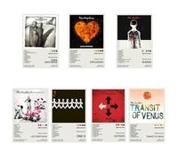 Three Days Grace Poster Album Cover Limited Edition Canvas Poster Bedroom Decor Landscape Office Room Decor Gift (Set of 7) Unframed 8x12inch(20x30cm)