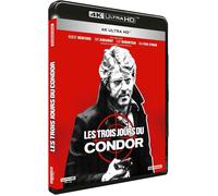 THREE DAYS OF THE CONDOR 1975 / Robert Redford NEW (4K UHD) Region B Blu Ray