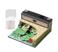 Three-Dimensional Calendar | Tearable Table Calendar | Sticky Note for Notes, Program Management, Planning and Organization