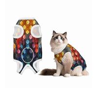 Three-Dimensional Construction Recovery Suit for Dogs Cats After Surgery,Pet Recovery Shirt, Dog Onesies Pet Surgery Recovery Suit