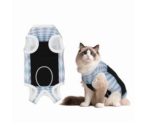 Three-Dimensional Space Recovery Suit for Dogs Cats After Surgery, Soft Cotton Post-Surgery Suit for Male and Female Pet