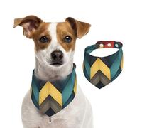 Three-Dimensional Stripes Dog Bandana for Small Medium Large Dogs, Cat Dogs Kerchief Triangle Bibs Scarf for Girl Or Boy