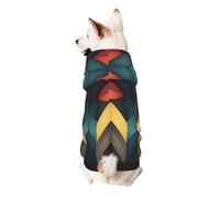 Three-Dimensional Stripes Dog Hoodie â€“ Soft & Breathable Polyester Pet Clothes for Small, Medium, and Large Dogs