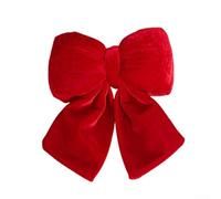 Three Dimensional Velvet Bow For Christmas Tree And Wreath Decoration, Designed To Enhance Festive Holiday Displays(red medium)