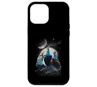Three Eagles Howling At The Moon Funny Parody Eagle Case for iPhone 12 Pro Max