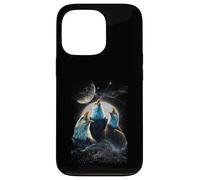 Three Eagles Howling At The Moon Funny Parody Eagle Case for iPhone 13 Pro