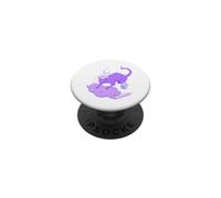 Three Eyed Baking Cat, Celestial Witchy Kitchen Art PopSockets Adhesive PopGrip