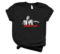 Three Feather Ted Bundy is A Ladies Man I Love This Shirts Best Shirts Movie T Shirts Movie Black Black M