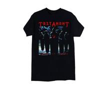 Three Feather Testament Souls of New Black T Shirt Black M