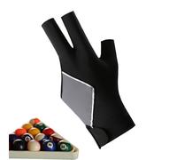 Three Finger Billiard Glove - Breathable Anti-Slip Palm Sweat Wicking,Billiard Gloves Breathable Ice Silk | for Room Play Tournament Bar Game Women Men Professionals Enthusiasts
