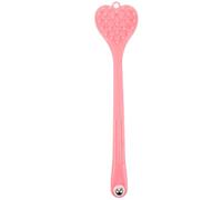 Three-Finger Massage Hammer Stick for Neck and Feet Pink Plastic