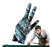 Three Finger Pool Gloves, 3 Finger Pool Gloves - Premium Pool Marker Accessories With Secure Grip | Adjustable Elastic Sports Mitts For Athletes, Dad, Mam