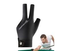 Three Finger Pool Gloves Billiards Lightweight Non-Slip Cue Sport Gloves