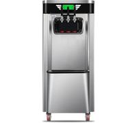Three Flavour Soft Serve Ice Cream and Frozen Yoghurt Machine with Air Pump Function 18-20L/H | Stalwart DA-BJH219CE