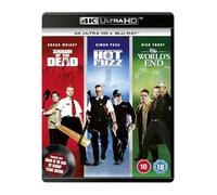 Three Flavours Cornetto Trilogy (Shaun of the Dead / Hot Fuzz / The World's End) [4K Ultra HD + Blu-Ray]