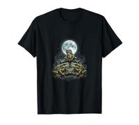 Three Frogs Howling At The Moon Twisted Branches Frog Lover T-Shirt