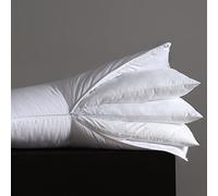 Three Geese Adjustable Layer Down Alternative Cooling Pillow. Assembled 3 in 1 Bed Pillow,Soft Pillow Good for Side and Back Stomach Sleeper,Queen Size Pack of 1