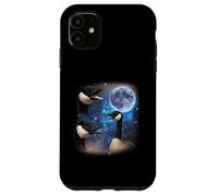 Three Geese Howling At The Moon Weird Meme Goose Case for iPhone 11