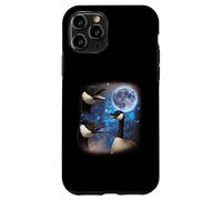Three Geese Howling At The Moon Weird Meme Goose Case for iPhone 11 Pro