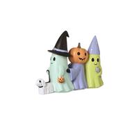 Three Ghosts Walking Dog Halloween Ornament Garden Greatness Multi 1 Pack