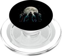 Three Goats Howling At The Full Moon Cosmic PopSockets PopGrip for MagSafe