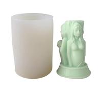 Three Goddess Statue Mold Three Goddess Mold | Girl Bust Silicone Mould for Resin | Sisters Friendship Art Statue for Candle Making and Crafts