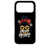 Three Going On Thirteen 3rd Birthday Girl Threenager Case for iPhone 17 Pro Max