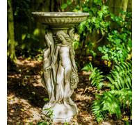 Three Graces Design Birdbath Statuary