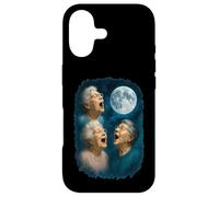 Three Grannys Howling At The Moon 3 Grandma Moon Case for iPhone 17