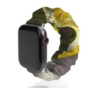 Three Green Snakes Cute Watch Band Scrunchies Compatible with IWatch 38mm 40mm 42mm 44mm Elastic Strap