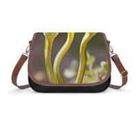Three Green Snakes Small Womens Crossbody Bags Shoulder Handbag with Adjustable Strap for Travel