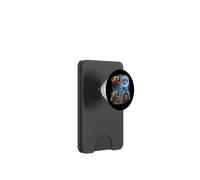 Three Grizzly Bears Howling At The Moon Weird Meme Grizzly PopSockets PopWallet for MagSafe