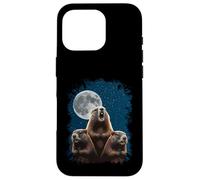Three Groundhogs And A Moon Funny Groundhog Day Case for iPhone 16 Pro