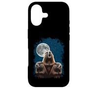 Three Groundhogs And A Moon Funny Groundhog Day Case for iPhone 17