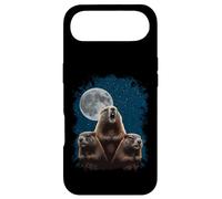 Three Groundhogs And A Moon Funny Groundhog Day Case for iPhone Air